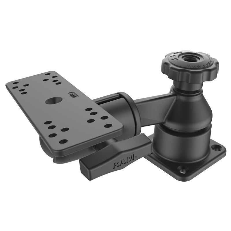PROMOUNT - RAM Horizontal 6" Swing Arm Mount with Swivel Ball & Socket Joint - RAM - 109HSB