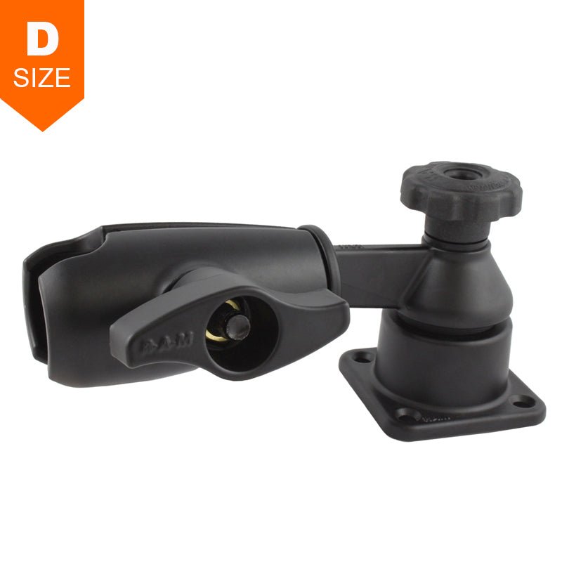 PROMOUNT - RAM Horizontal Swing Arm Mount with Single Socket Arm 2.25" Ball - RAM - D - 109HS - 4U