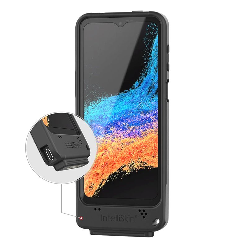 PROMOUNT-RAM Intelliskin Sleeve External USB-C for Samsung Galaxy XCover7 Pro & 6 Pro-RAM-GDS-SKIN-SAM84-C