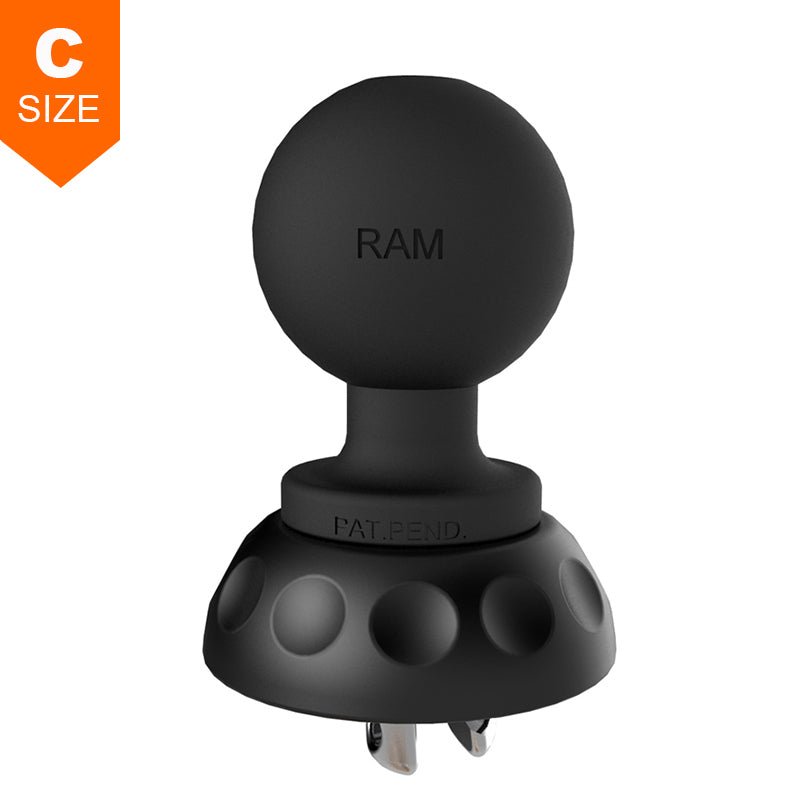 PROMOUNT - RAM Leash Plug Adapter with 1.5" Ball - RAP - 405U