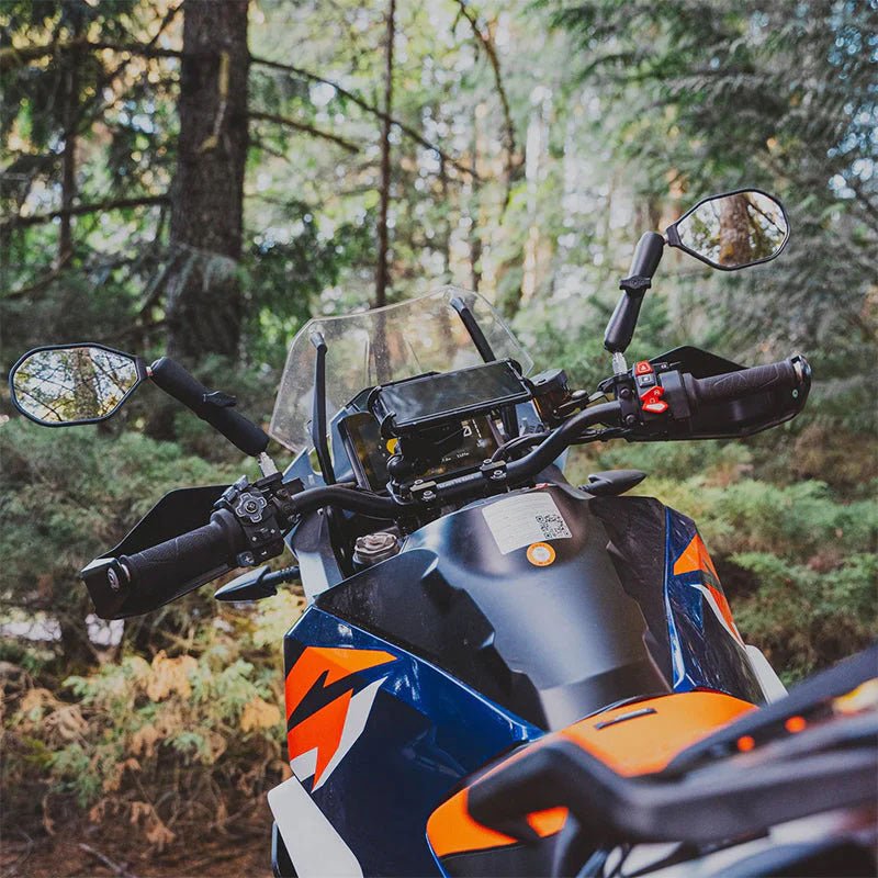 PROMOUNT - RAM Left Motorcycle Tough Mirror 1" Ball - RAM - B - 465LU