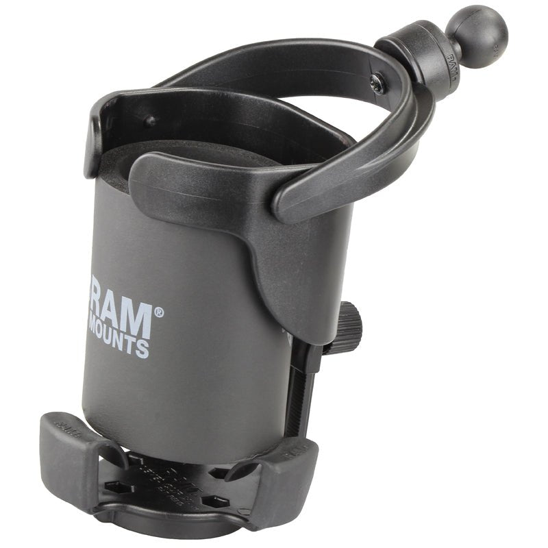 PROMOUNT - RAM Level Cup XL Drink Holder with Koozie 1" Ball - RAP - B - 417BU