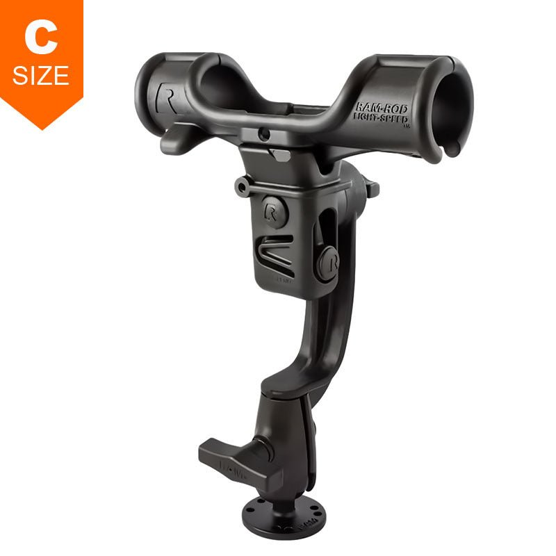 PROMOUNT - RAM Light - Speed Fishing Rod Holder Revolution Socket Arm & Base - RAP - 370 - RBU