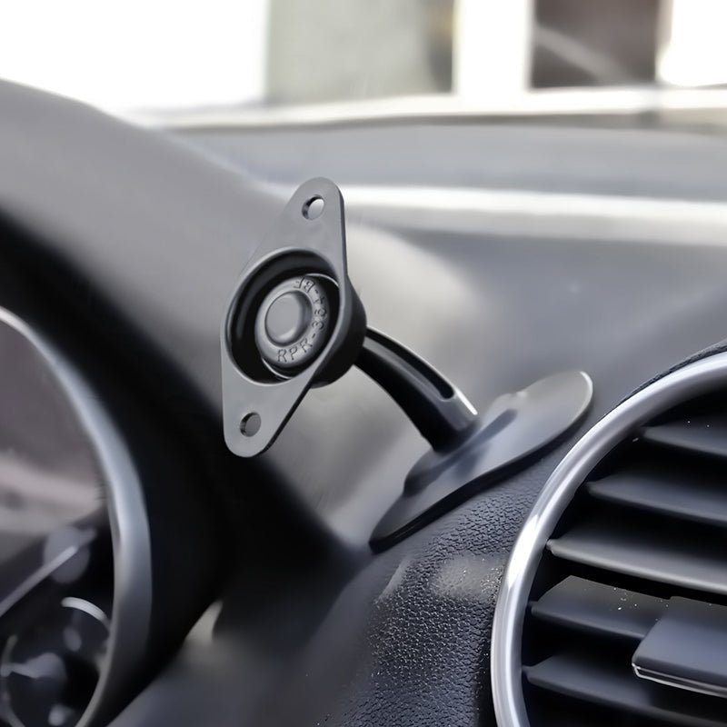 PROMOUNT - RAM Lil Buddy Adhesive Dash Mount with Diamond Plate - RAP - SB - 180U