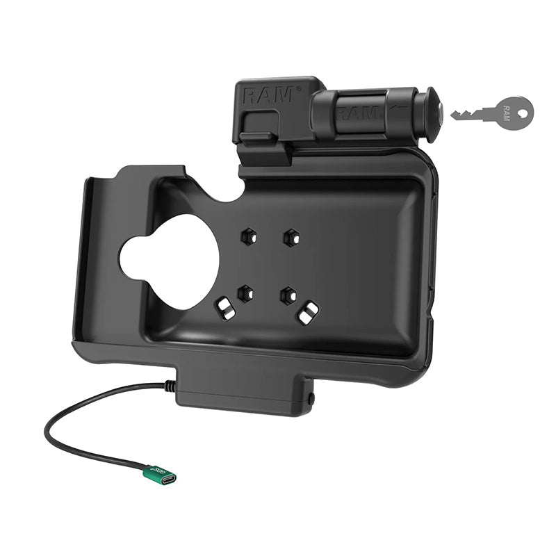 PROMOUNT-RAM Locking USB-C Powered Dock for Samsung Tab Active5 & Active3-RAM-HOL-SAM58CPKLU