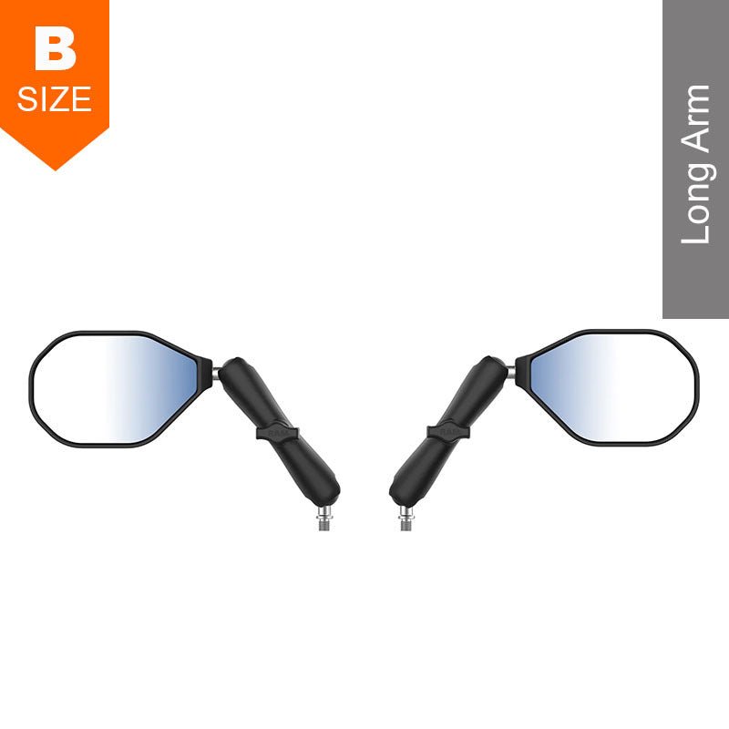 PROMOUNT - RAM Long Arm M10 - 1.25 Left & Right Tough Mirror Kit 1" Ball - RAM - B - 349 - C - 465RL