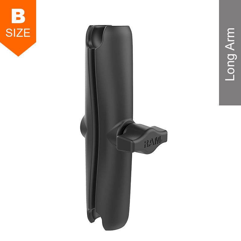 PROMOUNT - RAM Long Double Socket Arm 1" Balls - RAM - B - 201U - C