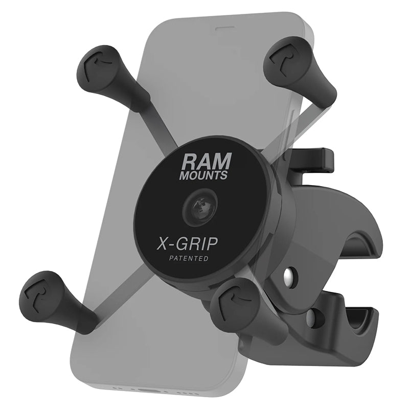 PROMOUNT - RAM Low Profile Medium Tough Claw X - Grip Phone Kit - RAM - HOL - UN7 - 404 - 2U