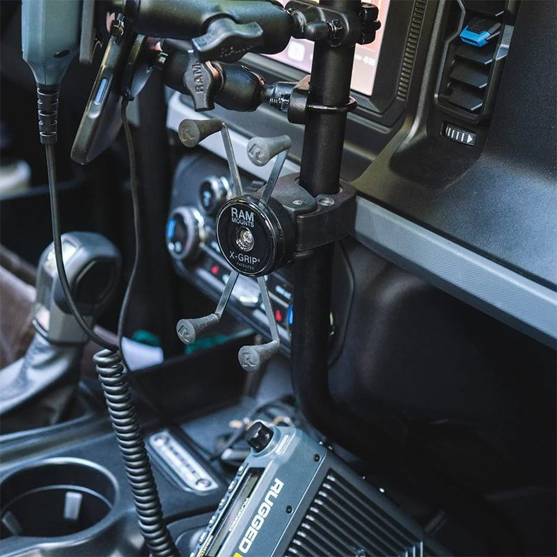PROMOUNT-RAM Low Profile Tough Claw Large X-Grip Phone Kit-RAM-HOL-UN10-400-2U