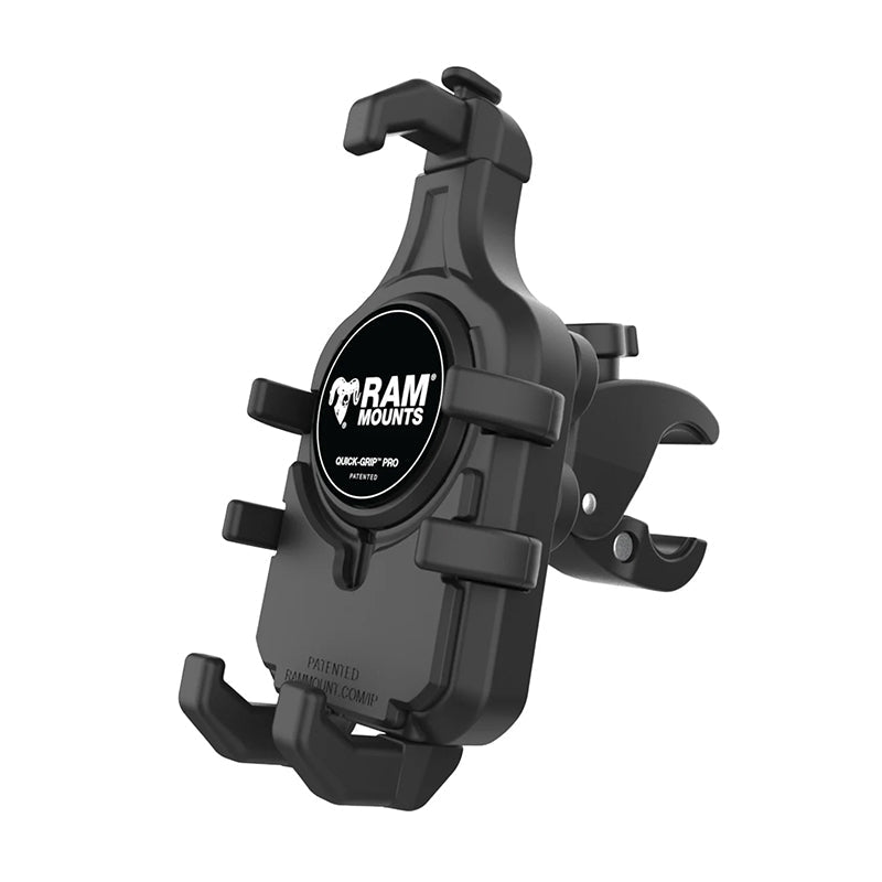 PROMOUNT-RAM Low Profile Tough-Claw Quick-Grip Pro Vibration Damping Phone Kit-RAM-HOL-PD5V-400-1U