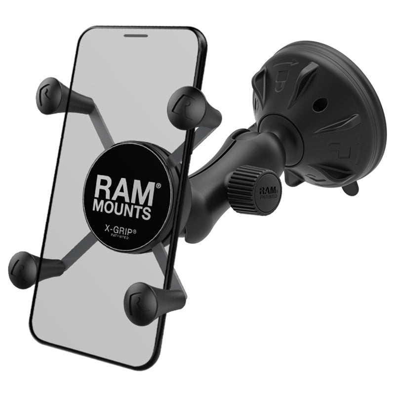 PROMOUNT - RAM Low Profile X - Grip Phone Suction Mount Kit - RAP - B - 166 - 2 - UN7U