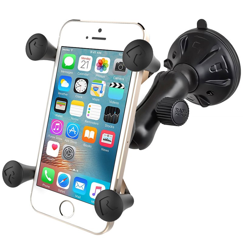 PROMOUNT - RAM Low Profile X - Grip Phone Suction Mount Kit - RAP - B - 166 - 2 - UN7U