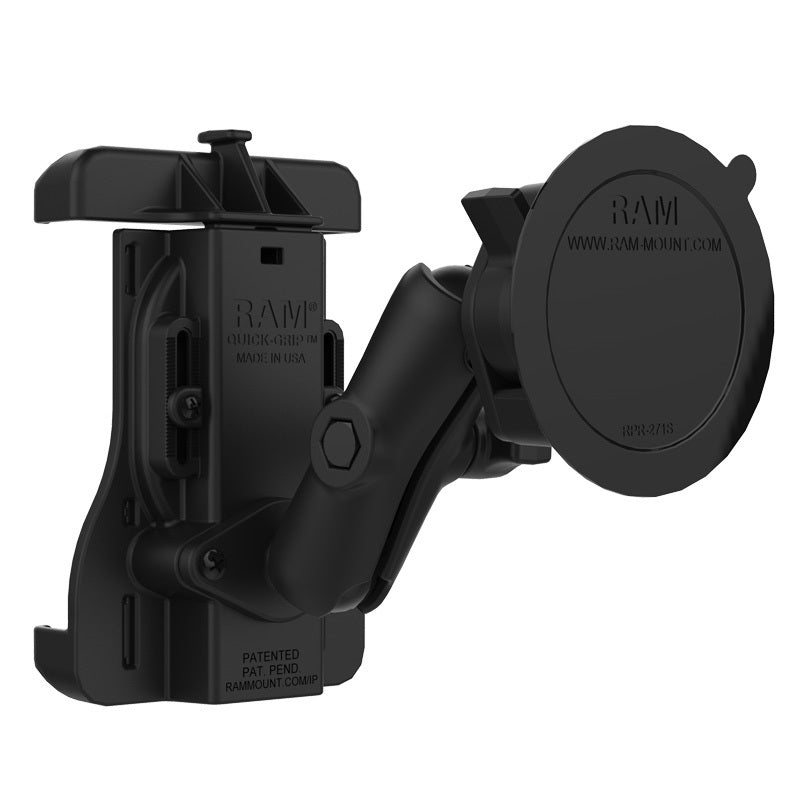 PROMOUNT - RAM MagSafe Compatible Quick - Grip Suction Cup Phone Mount Kit - RAM - B - 166 - UN15WU