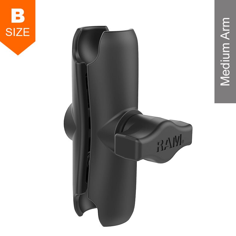 PROMOUNT - RAM Medium Double Socket Arm 1" Balls - RAM - B - 201U