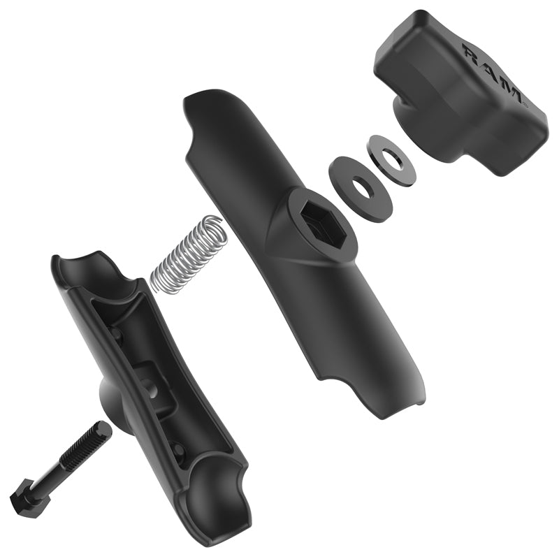 PROMOUNT - RAM Medium Double Socket Arm 1" Balls - RAM - B - 201U