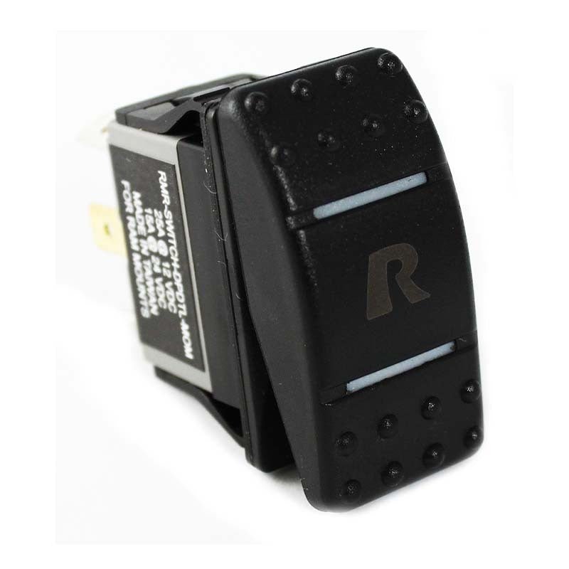PROMOUNT - RAM Momentary Rocker Switch with Light - RAM - SWITCH - DPDTL - MOM