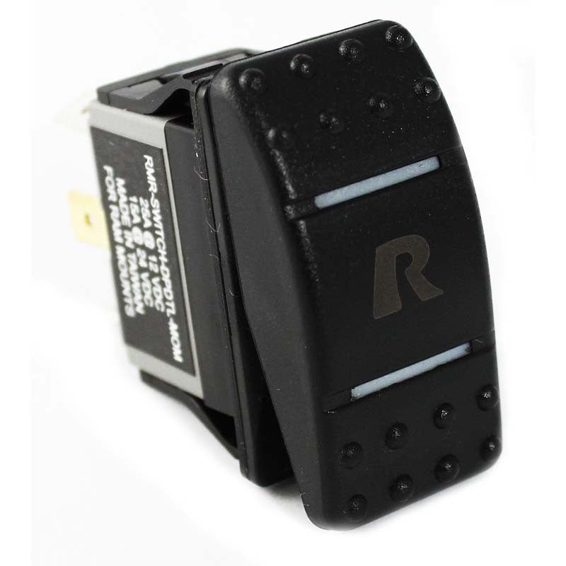 PROMOUNT - RAM Momentary Rocker Switch with Light - RAM - SWITCH - DPDTL - MOM