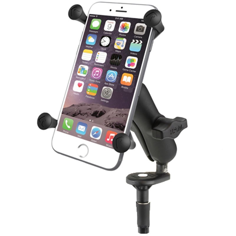 PROMOUNT - RAM Motorcycle Fork Stem Medium Arm Large X - Grip Phone Kit - RAM - B - 176 - UN10U