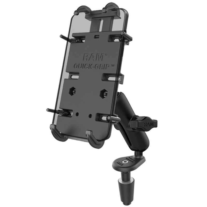 PROMOUNT - RAM Motorcycle Fork Stem Medium Arm Quick Grip XL Phone Kit - RAM - B - 176 - PD4U
