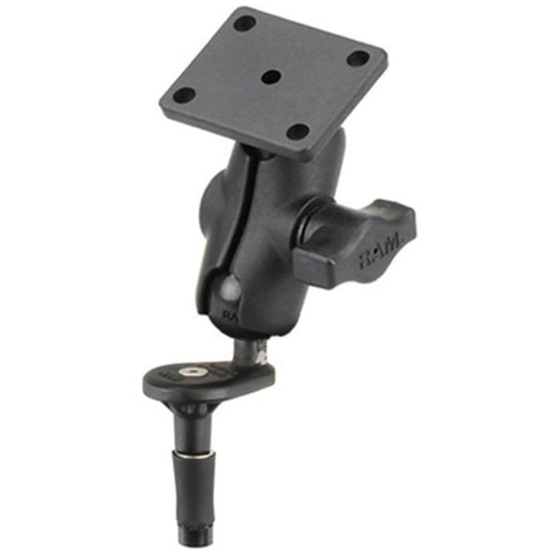 PROMOUNT - RAM Motorcycle Fork Stem Short Arm 4 - Hole AMPS Mount Kit - RAM - B - 176 - A - G4U