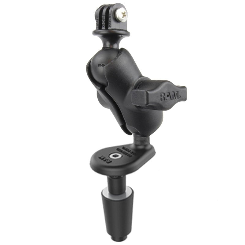 PROMOUNT - RAM Motorcycle Fork Stem Short Arm GoPro Action Camera Mount Kit - RAM - B - 176 - A - GOP1U