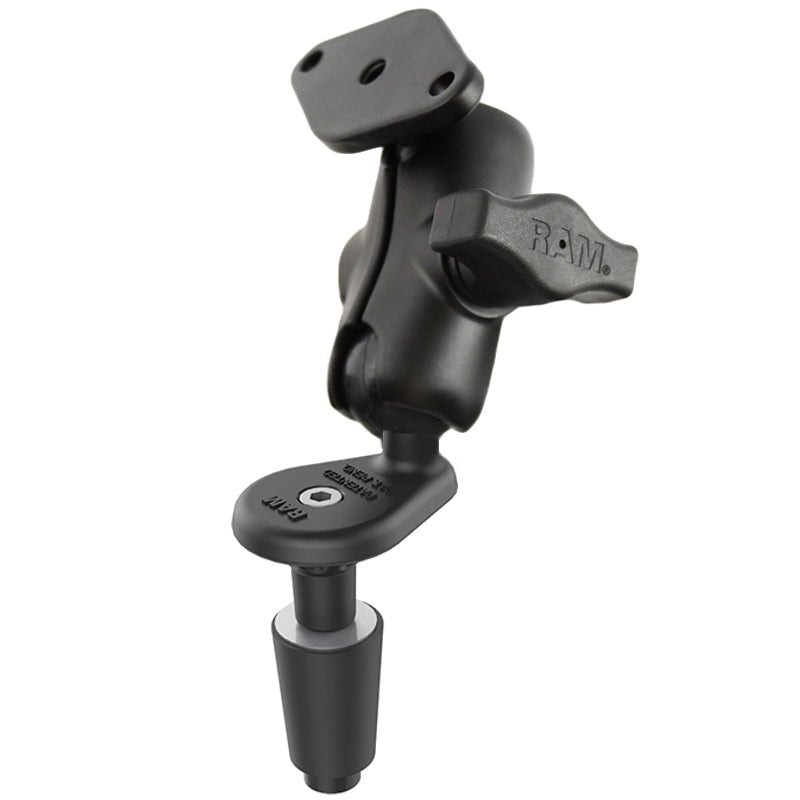 PROMOUNT - RAM Motorcycle Fork Stem Short Arm Mount Kit 1" Ball - RAM - B - 176U - A