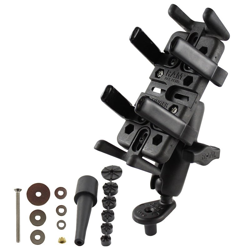 PROMOUNT - RAM Motorcycle Fork Stem Universal Finger - Grip Mount Kit - RAM - B - 176 - UN4U