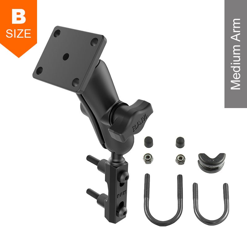 PROMOUNT - RAM Mount Medium Arm OEM Garmin Motorcycle GPS Mounting Kit - RAM - B - 178U