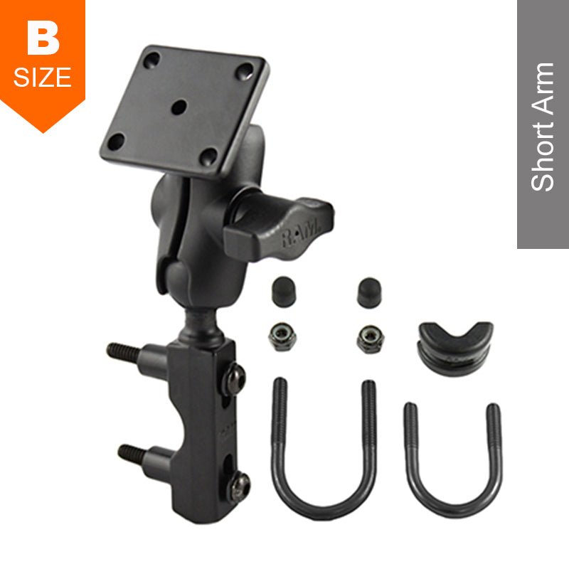 PROMOUNT - RAM Mount Short Arm OEM Garmin Motorcycle GPS Mounting Kit - RAM - B - 178U - A