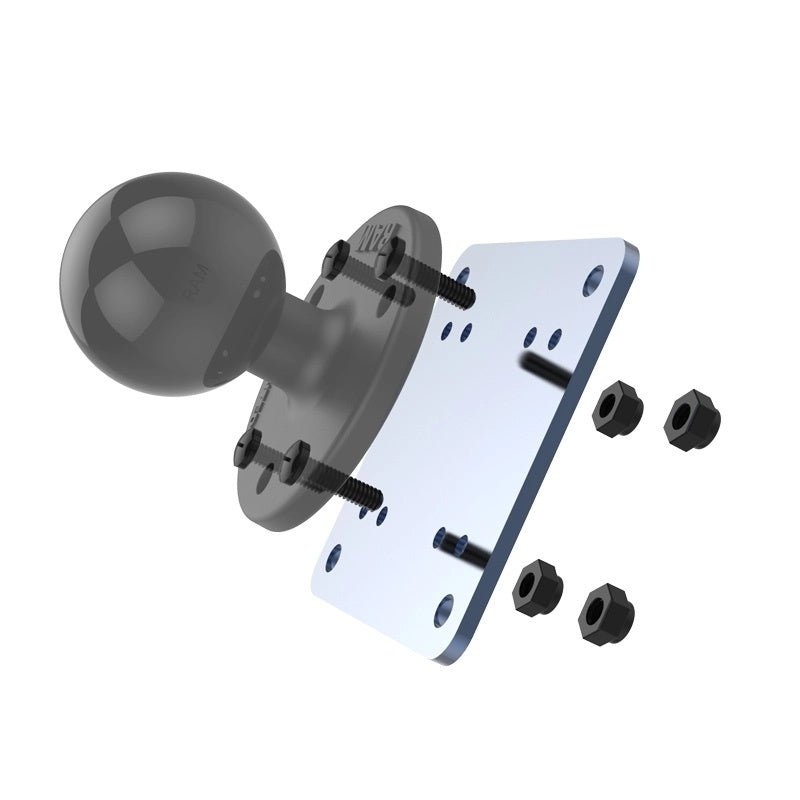 PROMOUNT - RAM Mounting Plate for 60 x 60mm VESA Monitors - RAM - 202 - 225B - 1U