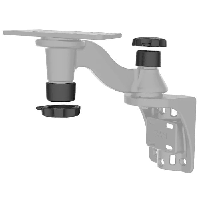 PROMOUNT - RAM Pin - Lock Security Kit for Single Curved Swing Arms - RAP - S - KNOB - 109U