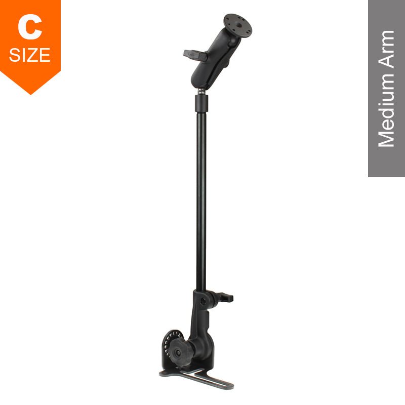 PROMOUNT - RAM Pod HD RHD 629 - 806mm Vehicle Mount Round Plate 1.5” Ball - RAM - 316 - HDR - 18 - 202U