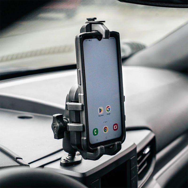 PROMOUNT-RAM Quick-Grip Pro Phone Holder 1" Ball-RAM-HOL-PD5BU