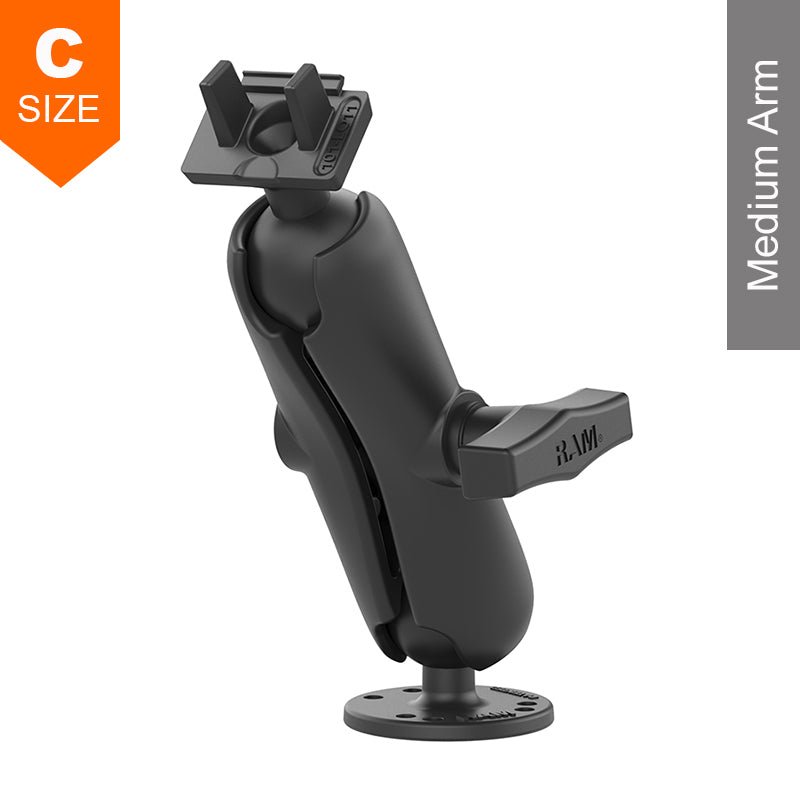 PROMOUNT - RAM Quick Release Mount for Lowrance Elite & Mark Series 1.5" Ball - RAM - 101 - LO11