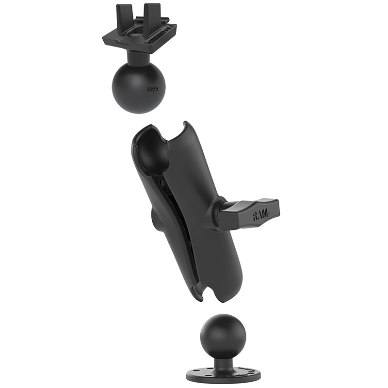 PROMOUNT - RAM Quick Release Mount for Lowrance Elite & Mark Series 1.5" Ball - RAM - 101 - LO11