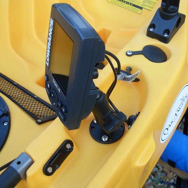 PROMOUNT - RAM Quick Release Mount Kit for Lowrance Elite & Mark Series 1" Ball - RAM - B - 101 - LO11