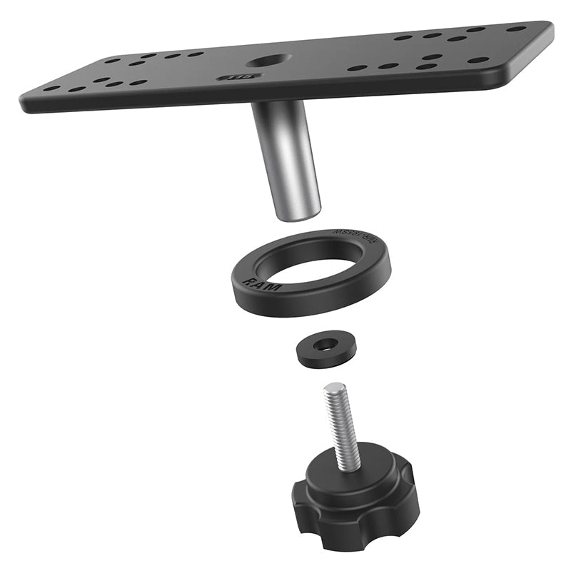 PROMOUNT-RAM Rectangular Plate Adapter for Swing Arm Mounts-RAM-111BTU
