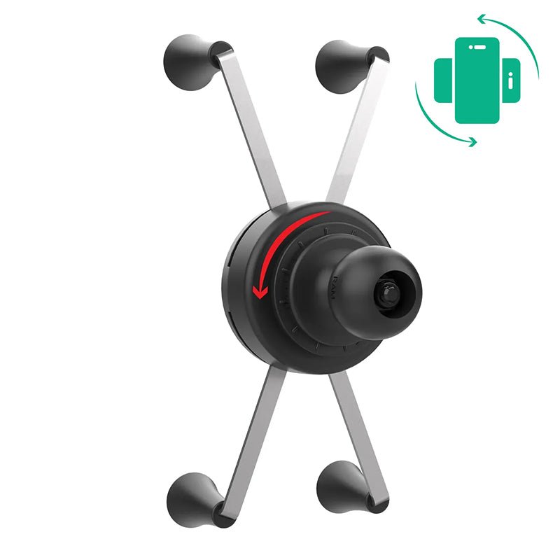 PROMOUNT - RAM Rotating Large X - Grip Phone Holder 1" Ball - RAM - HOL - UN10BRU