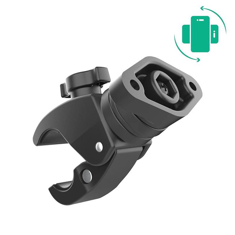 PROMOUNT-RAM Rotating Low Profile Tough-Claw Small Clamp with 2-Hole AMPS Diamond Plate-RAP-400-1RU
