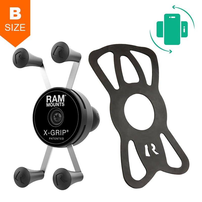 PROMOUNT - RAM Rotating X - Grip Universal Phone Holder 1" Ball - RAM - HOL - UN7BRU