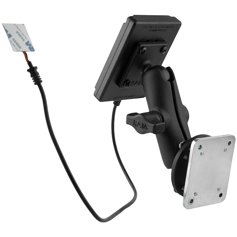 PROMOUNT-RAM Round NFC Extender Dashboard Mount with Backing Plate Kit 1" Ball-RAM-B-101-225B-NFCU