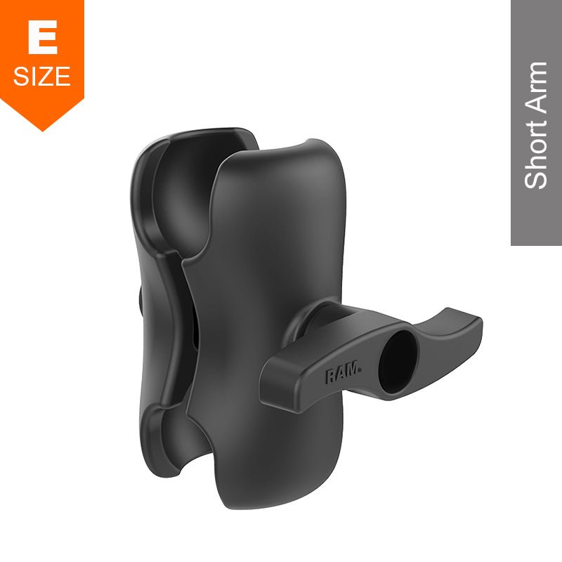 PROMOUNT - RAM Short Double Socket Arm for 3.38" Balls - RAM - E - 201U - D