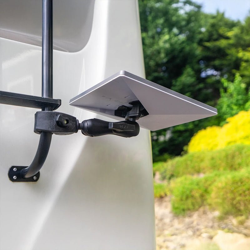 PROMOUNT-RAM Starlink Mini Heavy Duty Tough Claw Rail Mount Kit 1.5" Ball-RAP-404-STA1U