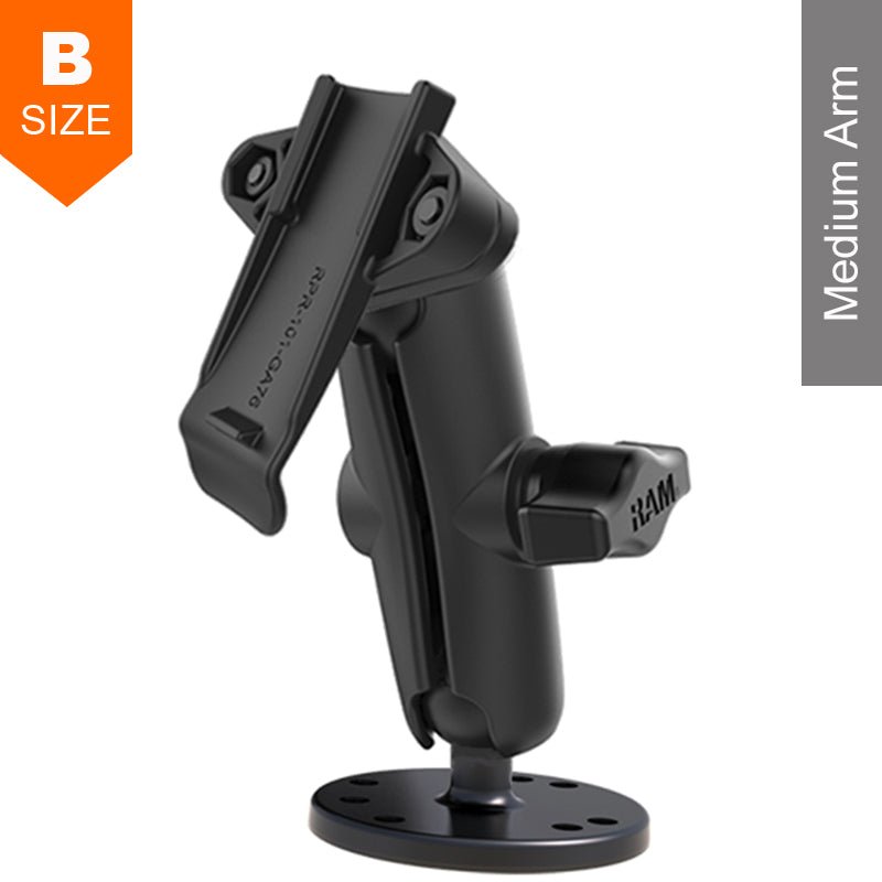 PROMOUNT - RAM Surface Mount Garmin Handheld GPS Spine Kit 1" Ball - RAM - B - 138 - GA76U