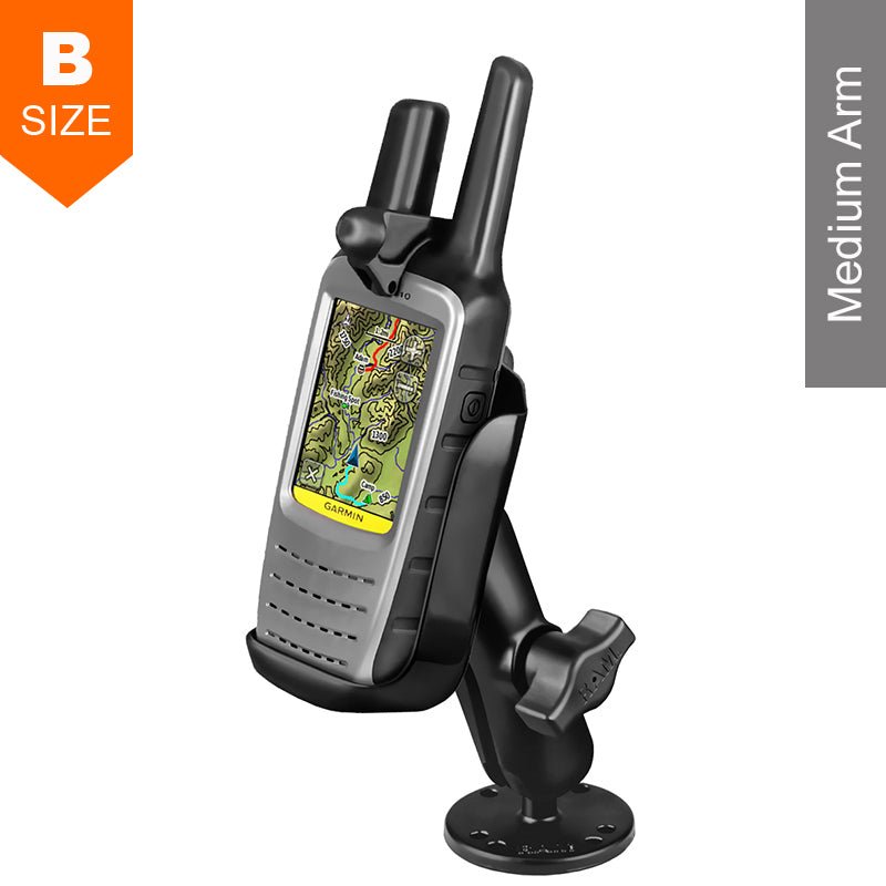 PROMOUNT - RAM Surface Mount Garmin Rino 610 650 & 655t Kit 1" Ball - RAM - B - 138 - GA47U