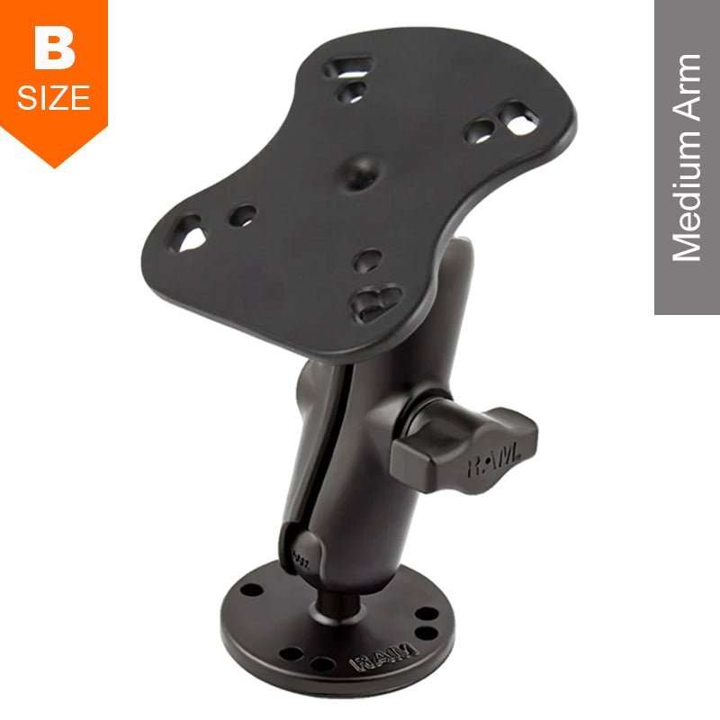 PROMOUNT - RAM Surface Mount Kit for Humminbird Fishfinders 1" Ball - RAM - B - 107U
