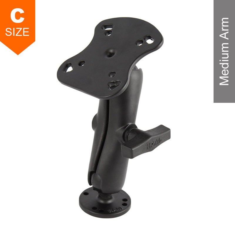 PROMOUNT - RAM Surface Mount Kit for Humminbird Fishfinders 1.5" Ball - RAM - 107U