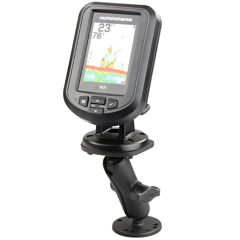 PROMOUNT - RAM Surface Mount Kit for Humminbird & Lowrance 1" Ball - RAM - B - 107 - 1U