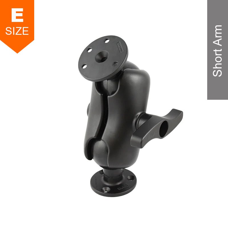 PROMOUNT - RAM Surface Mount Kit with 2 x Large Round Bases 3.38" Ball - RAM - E - 101U - D