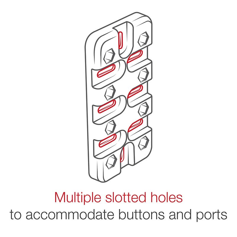 PROMOUNT - RAM Surface Mount Universal Finger - Grip Mount Kit 1" Ball - RAM - B - 138 - UN4U